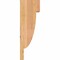 Ekena Millwork Alpine Smooth Corbel, Western Red Cedar, 5 1/2"W x 8"D x 24"H COR06X08X24ALP00SWR - alternate 2